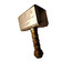 Thor'un Çekici Mjolnir Marvel Koleksiyonluk Büyük Boy 25x15cm Figür