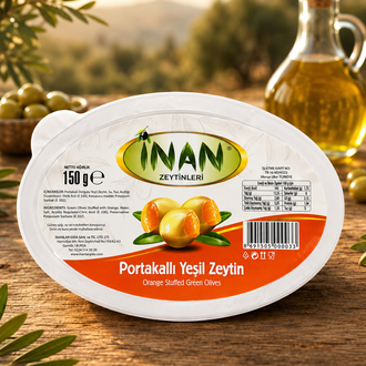 Portakallı Yeşil Zeytin