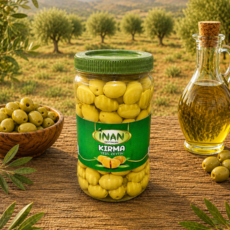 Kırma Yeşil Zeytin İri boy