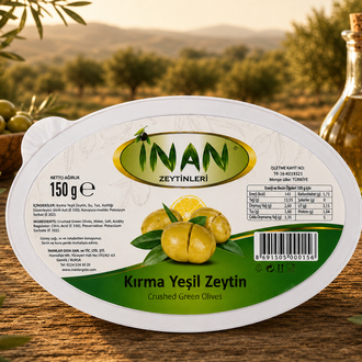 Kırma Yeşil Zeytin İri boy