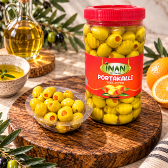 Portakallı Yeşil Zeytin