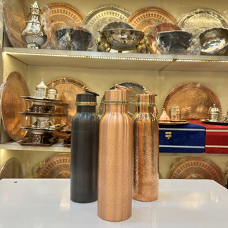 ÇİVİ BAKIR RENK MATARA ( 750ml )