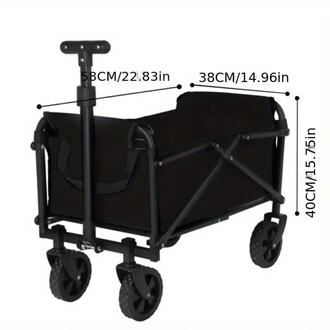 Mini Vagon Araba (Siyah)