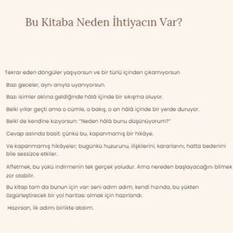 Affetme Yolculuğu Dijital Çalışma Kitabı