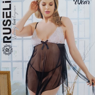 Ruselin Marka Tül Gecelik