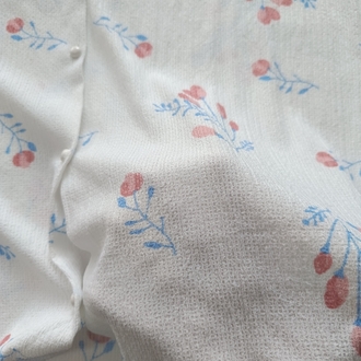 Çiçek Desenli Pijama Takımı