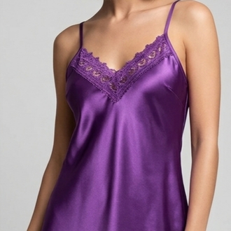 3 lü Saten Takım (Gecelik, Sabahlık, Slip)