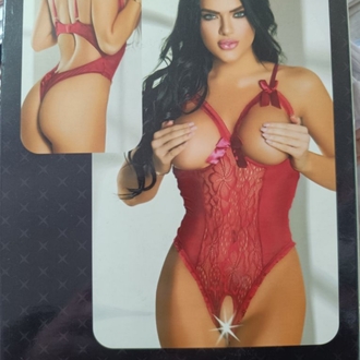 Kırmızı Bodysuit