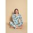  Büyük Beden Süet Pijama Takımı 