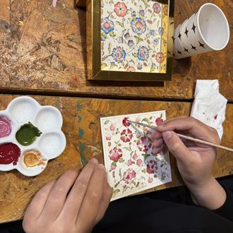 Hatai temalı desen 