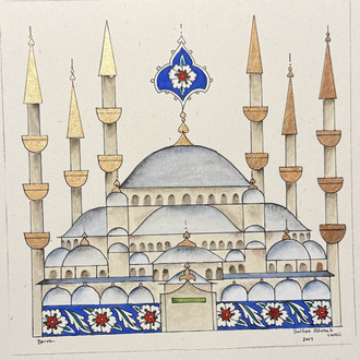 Sultan Ahmet cami Desen 