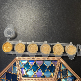 Gold vitray boyası 