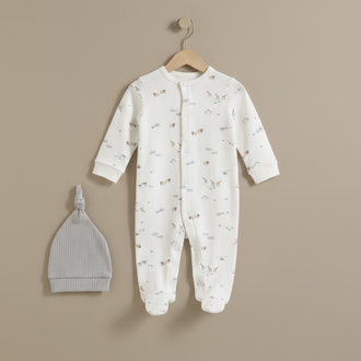 İncila Baby %100 Pamuk Erkek Tulum