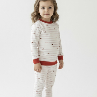 %100 Pamuk Kız Pijama Takımı (Çekme - Solma yapmaz)