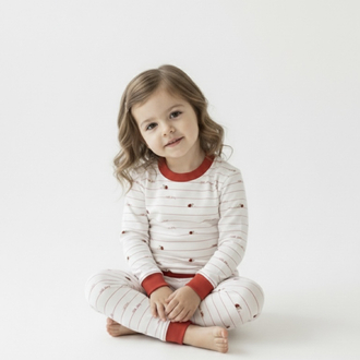 %100 Pamuk Kız Pijama Takımı (Çekme - Solma yapmaz)