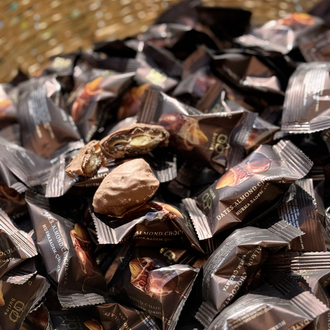 500 Gr Bademli Sütlü Çikolatalı Hurma 