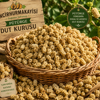 500 gr Yeni mahsul Pütürge dut kurusu Malatya’da