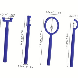 4’lü Dil Egzersiz Aparatı (Oral Motor Egzersiz Seti)