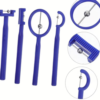 4’lü Dil Egzersiz Aparatı (Oral Motor Egzersiz Seti)