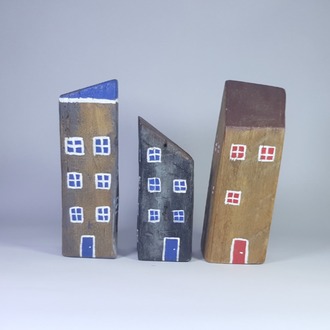 El Yapımı ahşap Kitap Tutacağı, Masa Süsü 18x7x6 cm,14.5x7x6 cm,19,5x7x7 cm.)