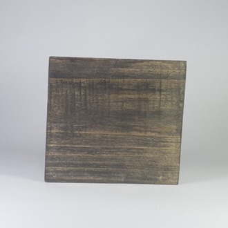El Yapımı Masif Ahşap Duvar Süsü - 15x15 cm (Live-Love_Laugh)