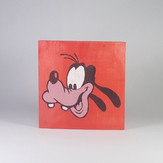 El Yapımı Masif Ahşap Duvar Süsü - 15x15 cm