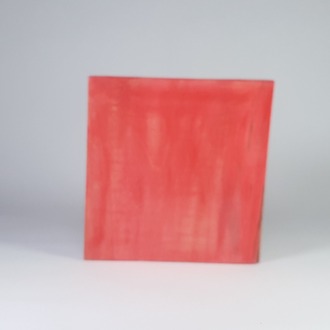 Köpek ve Kemik..El Yapımı Masif Ahşap Duvar Süsü - 15x15 cm