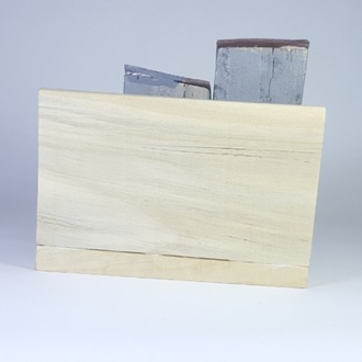 Ahşap ve Doğanın Buluşması (18,5x11x17 cm.)- Eşsiz Minik Sokak Canlandırması -