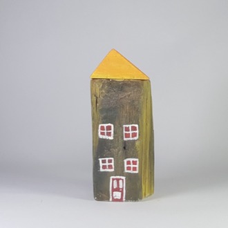 El Yapımı ahşap Kitap Tutacağı, Masa Süsü (16x6x5 cm.)