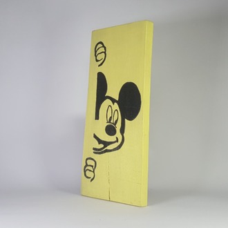 El Yapımı Masif Ahşap Duvar Süsü - 15x22 cm