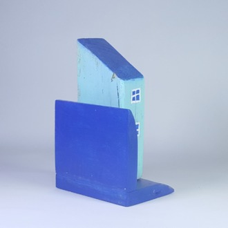El Yapımı ahşap Kitap Tutacağı, Masa Süsü (17x10,5x8,5 cm.)