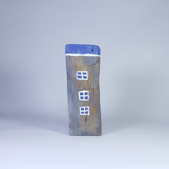 El Yapımı ahşap Kitap Tutacağı, Masa Süsü (6x18x7 cm.)