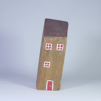 El Yapımı ahşap Kitap Tutacağı, Masa Süsü (19x7x7 cm.)