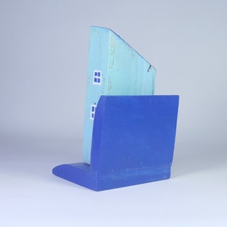 El Yapımı ahşap Kitap Tutacağı, Masa Süsü (17x10,5x8,5 cm.)