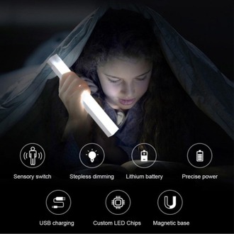Dolap & Koridor İçin LED Hareket Sensörlü Işık – Şarj Edilebilir