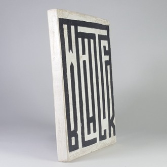 El Yapımı Masif Ahşap Duvar Süsü - 19x15 cm