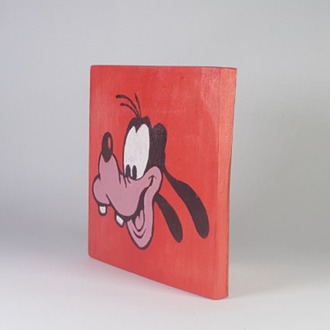 El Yapımı Masif Ahşap Duvar Süsü - 15x15 cm