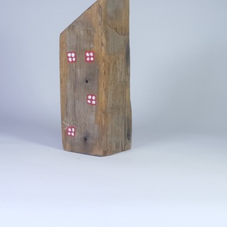 El Yapımı ahşap Kitap Tutacağı, Masa Süsü (19x7x7 cm.)