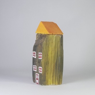 El Yapımı ahşap Kitap Tutacağı, Masa Süsü (16x6x5 cm.)