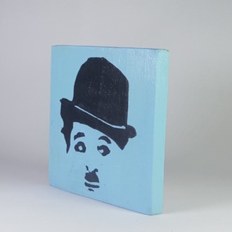 El Yapımı Masif Ahşap Duvar Süsü - 15x15 cm