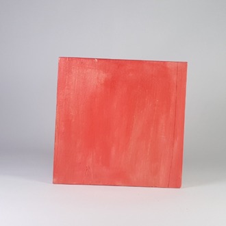 El Yapımı Masif Ahşap Duvar Süsü - 15x15 cm