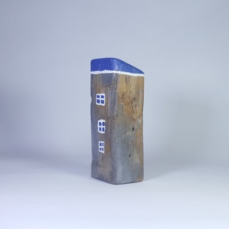 El Yapımı ahşap Kitap Tutacağı, Masa Süsü (6x18x7 cm.)