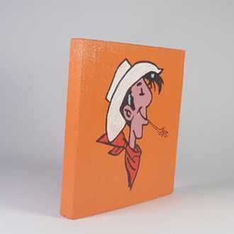 El Yapımı Masif Ahşap Duvar Süsü - 15x15 cm