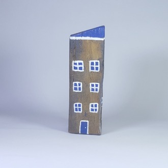 El Yapımı ahşap Kitap Tutacağı, Masa Süsü (6x18x7 cm.)