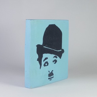 El Yapımı Masif Ahşap Duvar Süsü - 15x15 cm