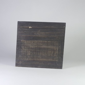 El Yapımı Masif Ahşap Duvar Süsü - 15x15 cm