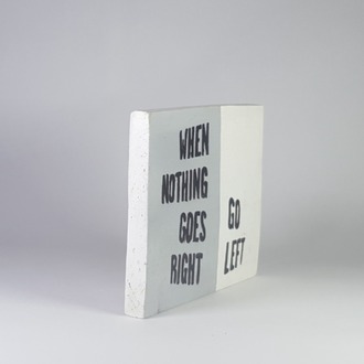 El Yapımı Masif Ahşap Duvar Süsü - 15x15 cm