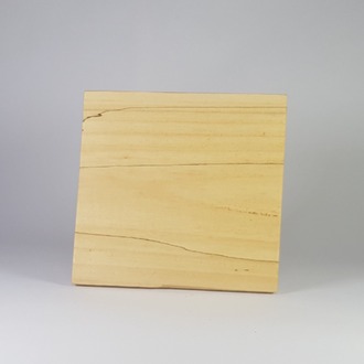 El Yapımı Masif Ahşap Duvar Süsü - 15x15 cm