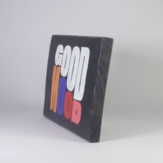 El Yapımı Masif Ahşap Duvar Süsü - 18x15 cm
