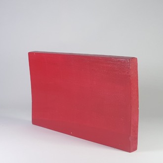 El Yapımı Masif Ahşap Duvar Süsü - 17x15 cm